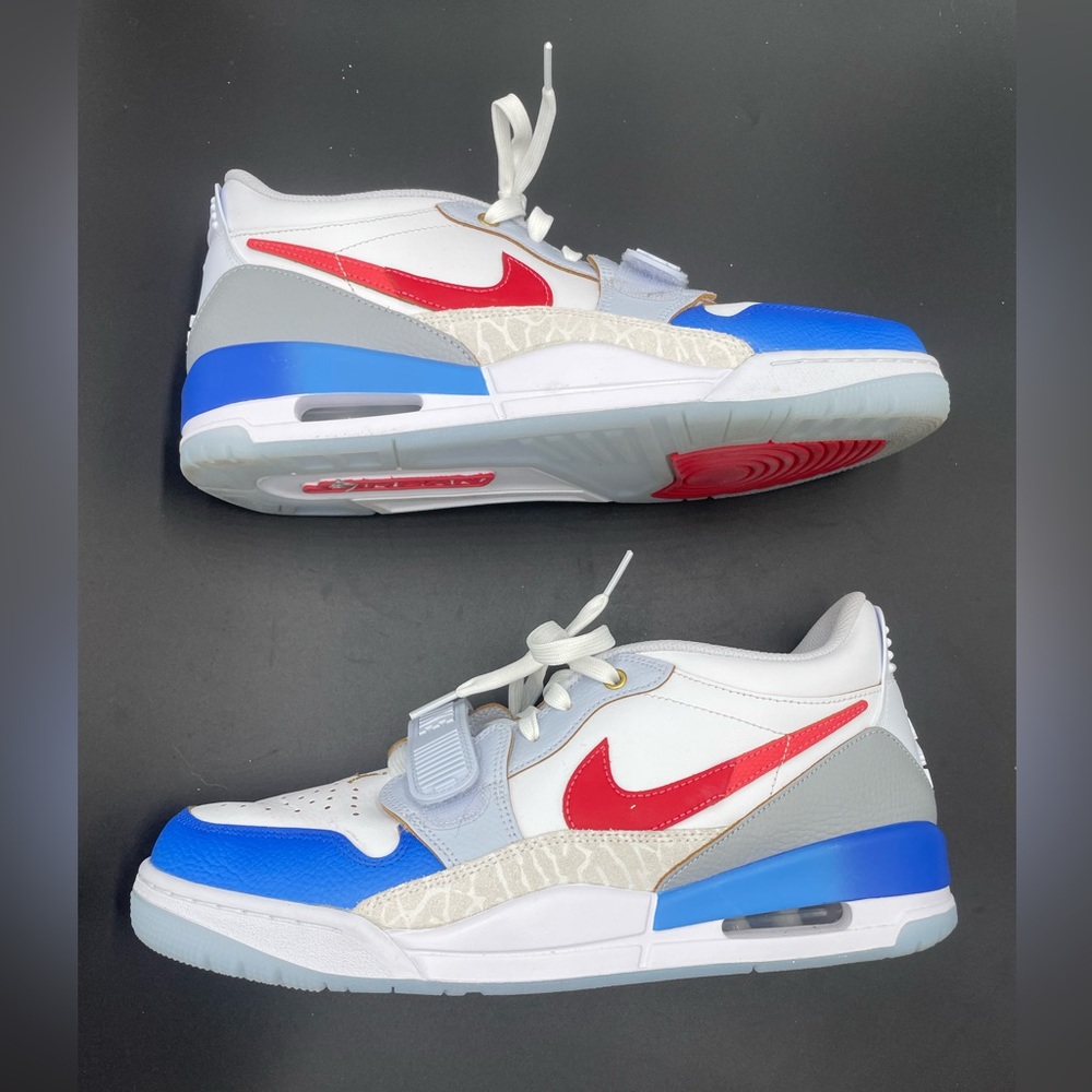 Nike Air Jordan Legacy 312 Low White Game Royal Red FN8902-161 Men’s Size 11